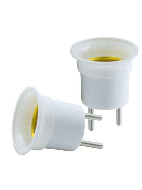 Переходник прямой с патрона Е27 на розетку, комплект - 2 штуки КОВАЕ ...