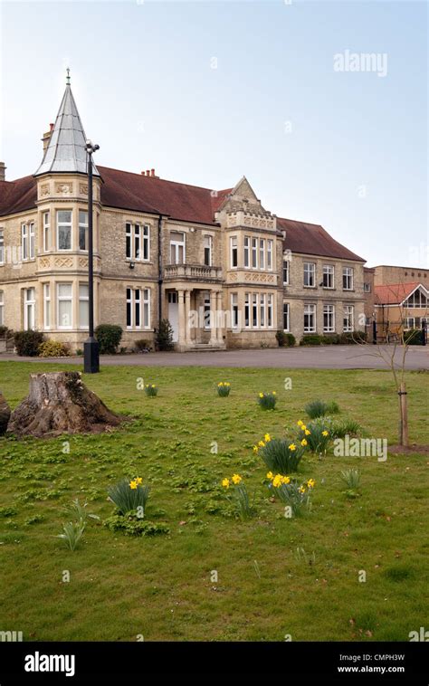 Beechurst Building Soham Village College Secondary School Soham Stock