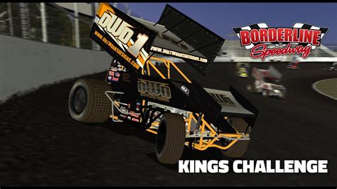 Rfactor Kings Challenge 410 Sprintcar Borderline Speedway Youtube