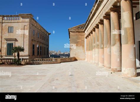 villa bighi  kalkara malta stock photo alamy