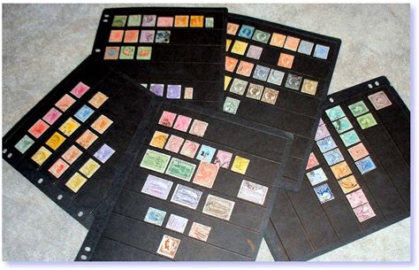 Hagner Style Stamp Storage Sheets At Half Retail Price