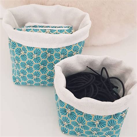 Lots De Paniers Pour Lingettes Lavables Lingettes Lavables Panier