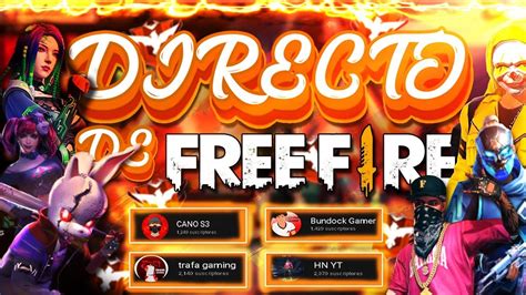 Directo De Free Fire Bandaaaaa Recuperamos La Cuenta De Free