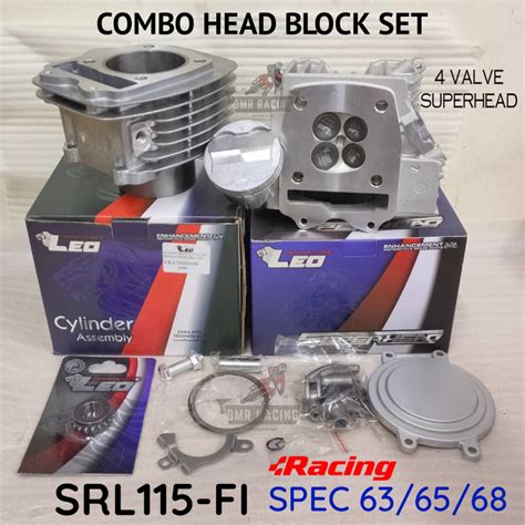 Srl Fi Leo Combo Set Head Block Package Mm Mm Mm With Valve