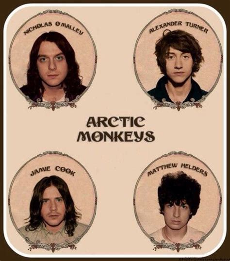 The Arctic Monkeys Are Featured In This Poster