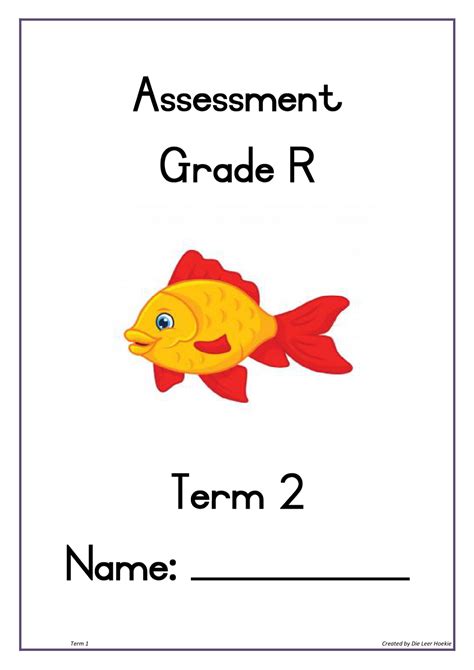 Grade R Assessment Term 2 For On Teacha