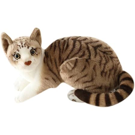 Simulation Katze,26CM Realistische Plüschtier Katze Weiche Plüsch Puppe