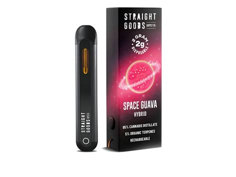 Straight Goods Supply Co Disposable Vape Space Guava 2 Gram