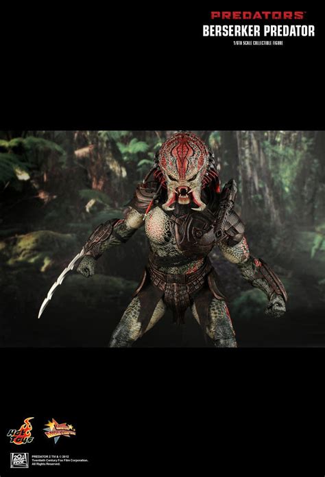 Berserker Predator Th Scale Collectible Figure By Hot Toys Rare Egyfigures