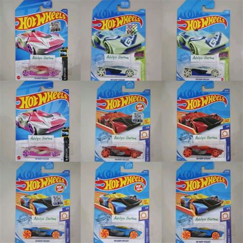 Jual Hotwheels Hot Wheels Hw Wrap Warp Speeder Best For Track Stars Factory Sealed Hw Glow