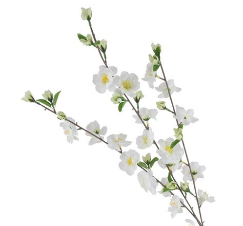 Искусственная ветка для декора Яблоня 84 см - DELVERA.ru