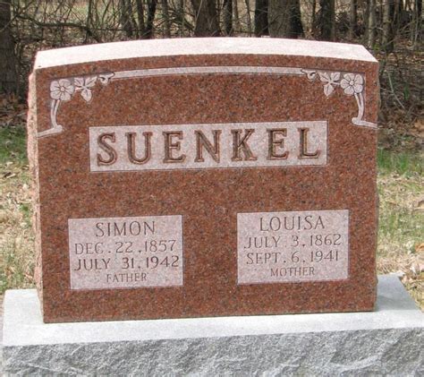 Louisa Pollmann Suenkel Memorial Find A Grave