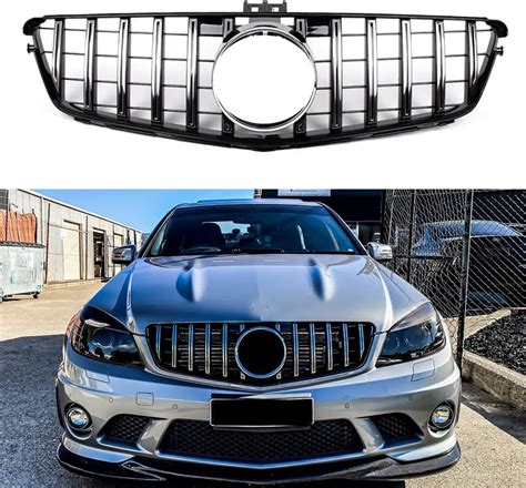 Gt Style Front Grill Grille For Mercedes Benz C India Ubuy