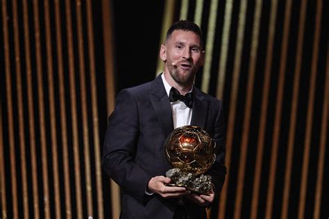 Fotos Las Mejores Imágenes De La Gala En La Que Messi Ganó Su Octavo