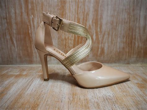 Zapato Nude Con Detalle Dorado LODI L Encant Boutique Altea