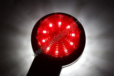 Указатель габаритов ФГ-16 10LED (красно-белый) 24В купить по низким ...