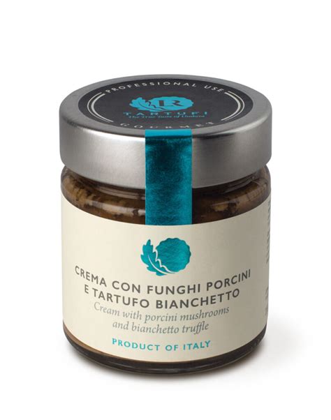Crema Con Funghi Porcini E Tartufo Bianchetto Lr Tartufi The True