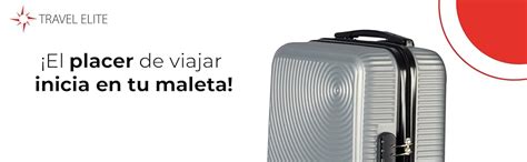 Travel Elite Maleta De Mano Carry On Capacidad Kg Abs Ligero Y