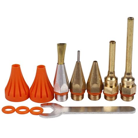 Pcs Glue Copper Nozzle Small Bore Long Short Large Diameter Hot Melt Glue Accessories