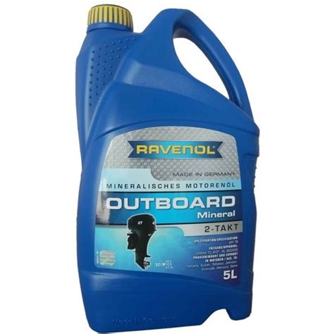 Купить RAVENOL Outboardoel 2T Mineral 5л в оптовом интернет-магазине ...