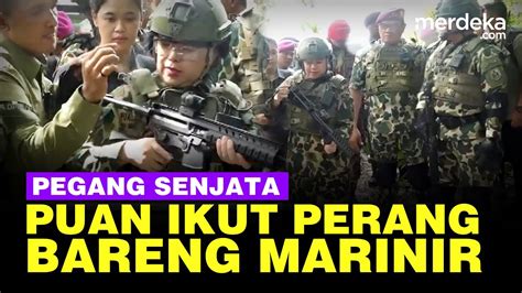 Sangar Puan Pegang Senjata Jadi Perempuan Pertama Warga Kehormatan