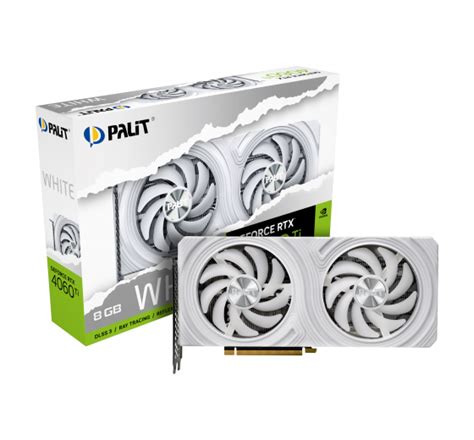 ::Palit Products - GeForce RTX™ 4060 Ti White 8GB