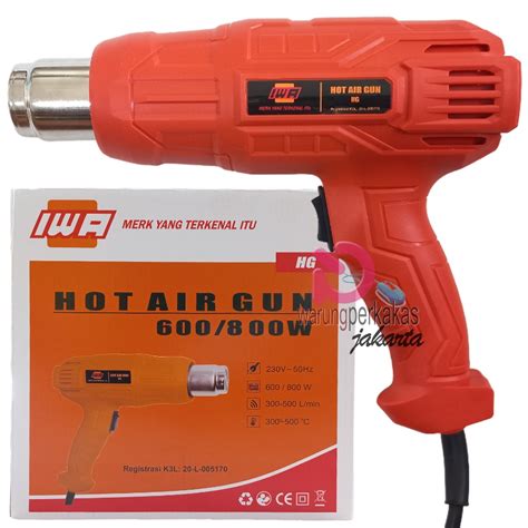 Jual Iwa Hot Air Gun Iwa Heat Gun Alat Pemanas Stiker Kaca Film Iwa Shopee Indonesia