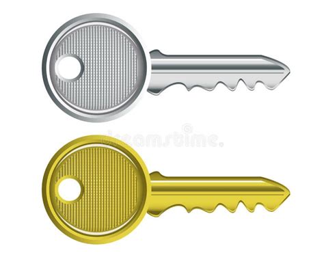 keys stock vector illustration  backgrounds gold