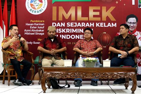 Pkb Menggelar Diskusi Soal Imlek And Sejarah Kelam Diskriminasi