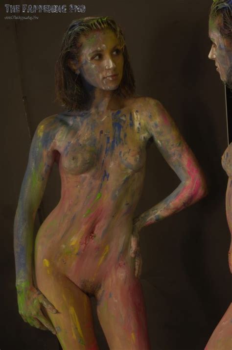 Becca Scott Nude Bodypaint Photos The Fappening