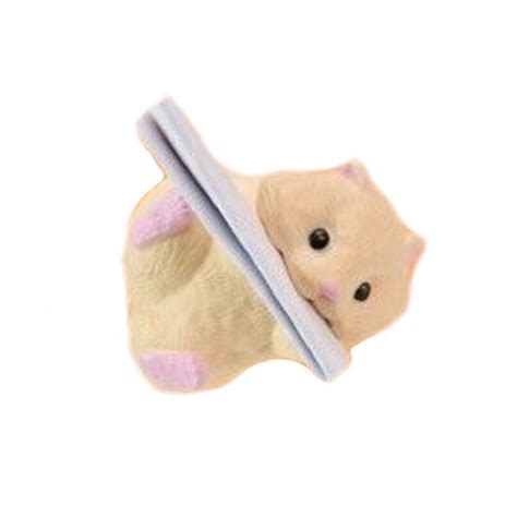 Hamster Hugcot Cord Keeper Yell 1 Inch Mini Figure Simplytoyz