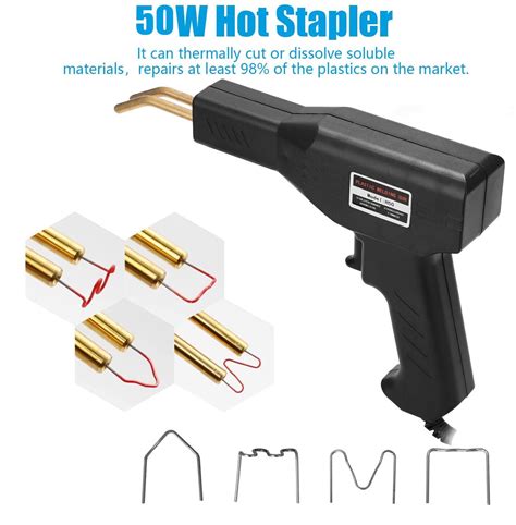V Hot Stapler Car Fairing Welder Gun Plastic Bumper Welding Tool Staples Walmart
