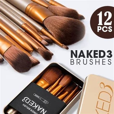 Jual Brush Make Up Naked Kuas Make Up Isi Pcs Indonesia Shopee Indonesia
