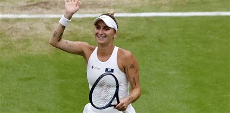 Wimbledon Final Highlights Marketa Vondrousova Becomes First Hot Sex Picture