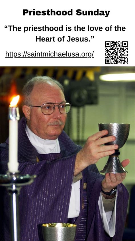 Priesthood Sunday -27th September 2026 - Saint Michael Center