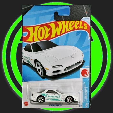 Hot Wheels Mazda Rx Project Police Falken Rx Savanna Rx Fc S Mazdaspeed Shopee Malaysia