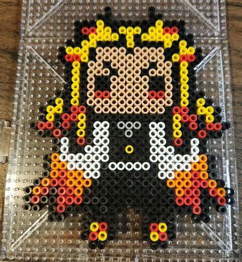 Rengoku Perler Easy Perler Beads Ideas Perler Beads Perler Beads