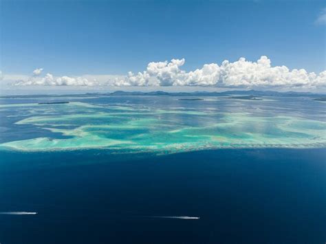 Premium Photo Aerial Drone Of Beautiful Tropical Islands And Atolls