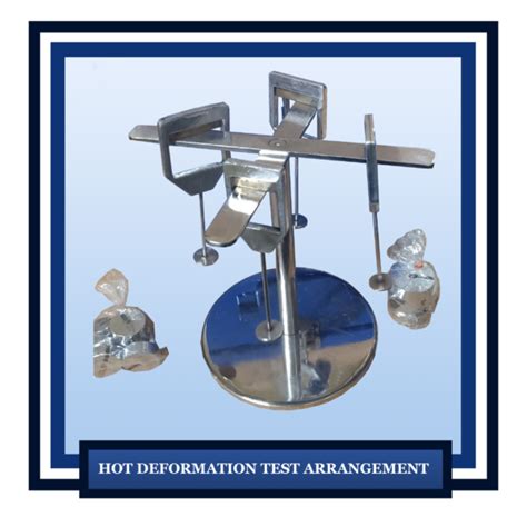 Hot Deformation Test Arrangement Lalith Net