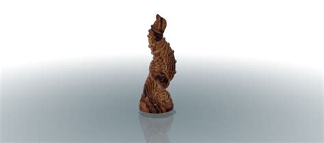 Stl File Creative Fantasy Hentai Anal Ass Vaginal Dildo Plug Solid Flexible Stuffed Fetish Butt