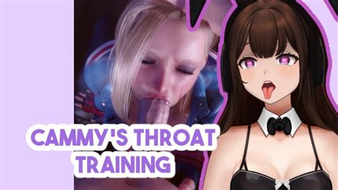 Bunny Vtuber Watches Cammy Throat Training Hentai