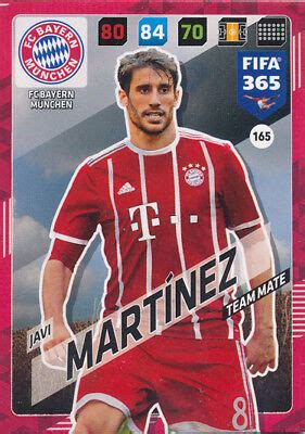 Panini Adrenalyn Xl Fifa Cards Javi Mart Nez Fc Bayern