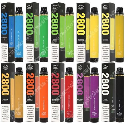 Original Puff Flex Disposable Device E Cigarettes Vape Puffs