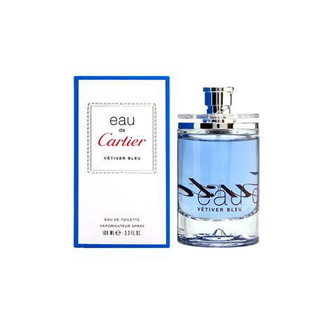 Perfume Vetiver Bleu De Cartier Para Hombre 100 Ml Perfumaste