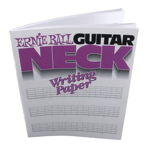 Ernie Ball Guitar Neck Writing Paper Backwoods Guitar LLC Reverb