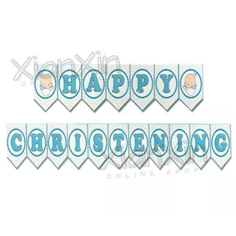 Happy Christening Banner Lazada Ph