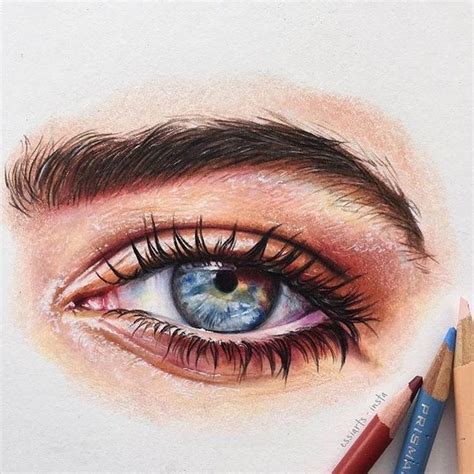 Amazing Eye Art Strathmore Artist Papers Eye Art Color Pencil Art