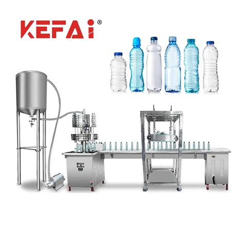 Kefai Automatic Small Scale Heads Water Bottle Capping Machine