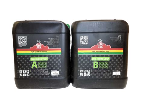 Удобрение RasTea Eco-Hydro Vega A+B 5 л