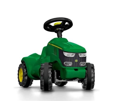 Rolly Toys John Deere Minitrac Rutschtraktor Mit Ablagefach Unter Der